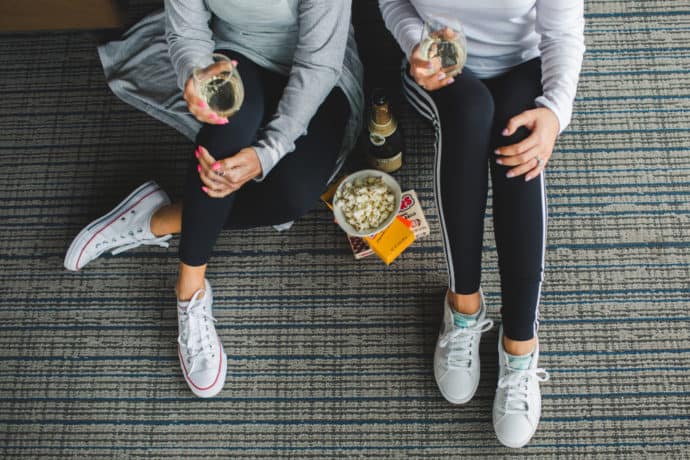 Movie Nights at Home - - Snacks & Ideas for Families, Friends & Couples