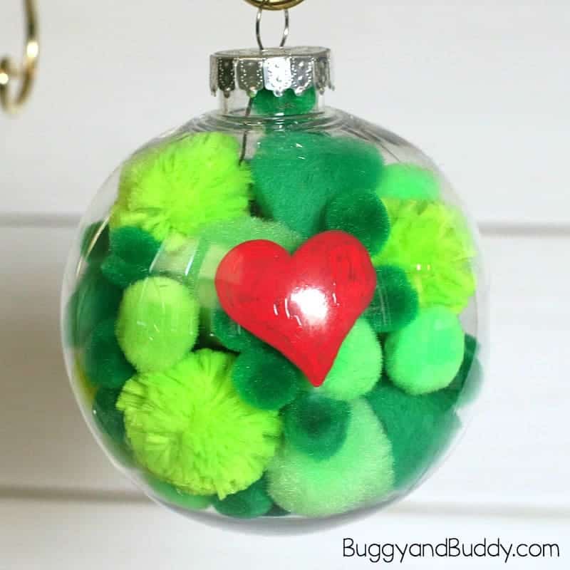 diy grinch ornament