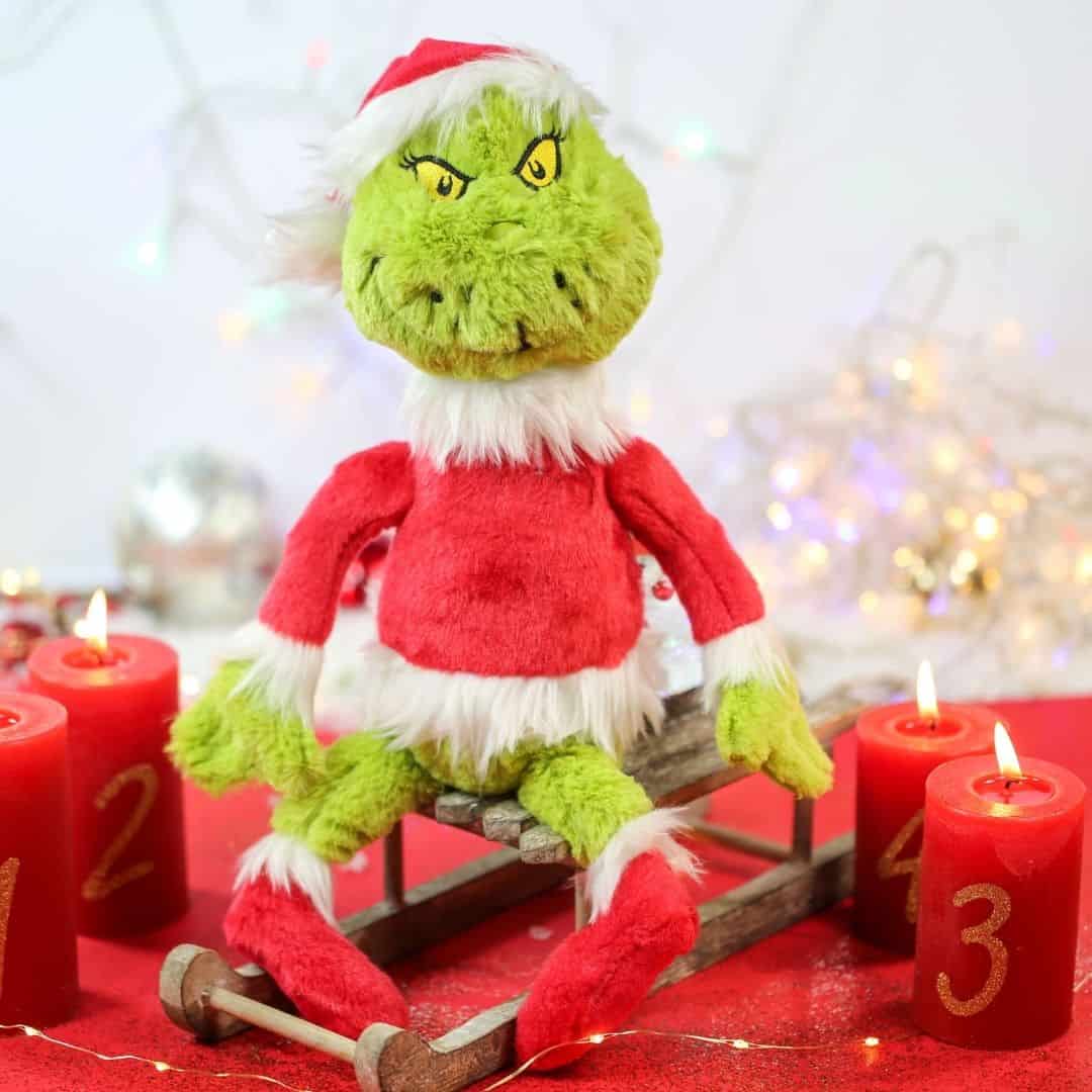 grinch dog toy