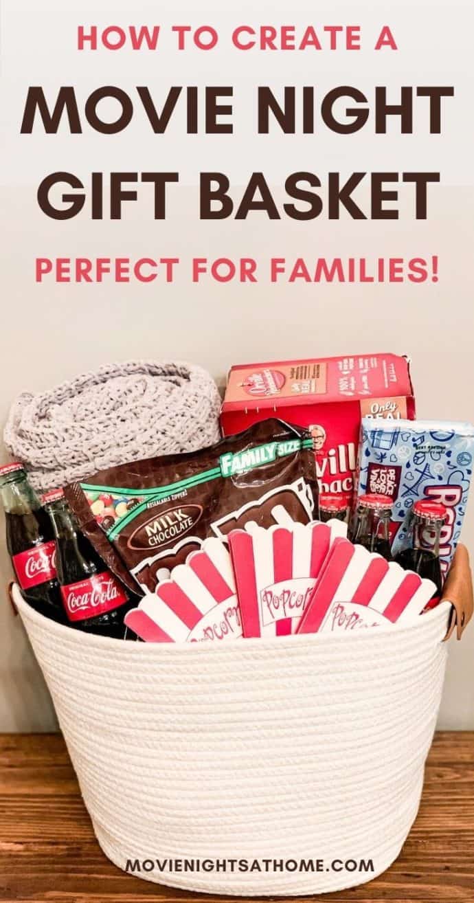 DIY Family Movie Night Gift Basket Ideas