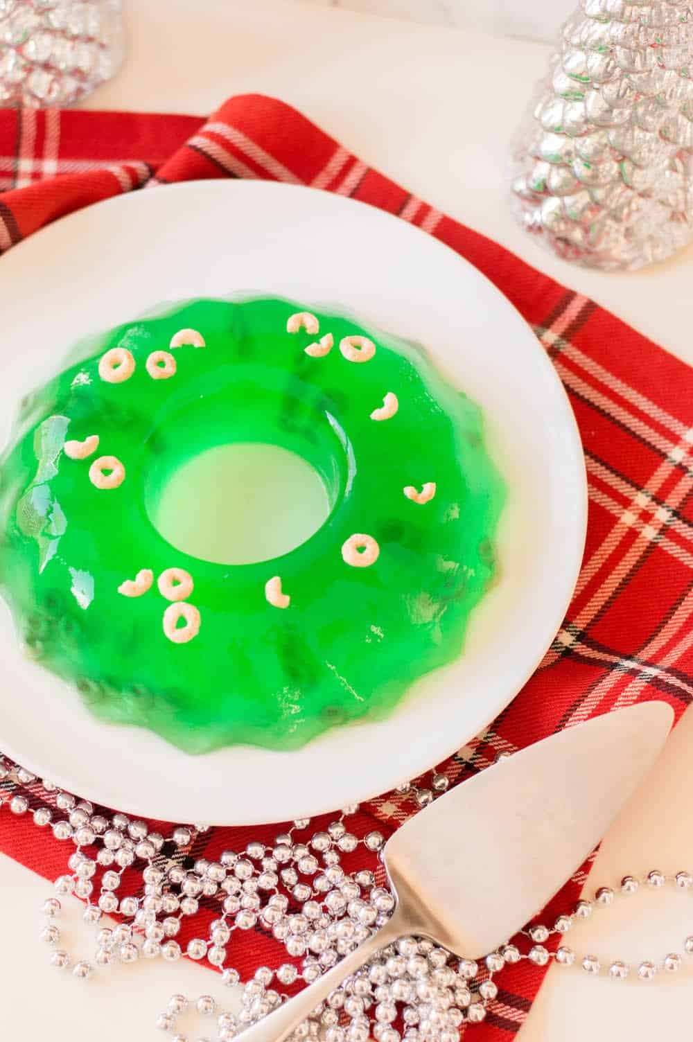 National Lampoons Christmas Vacation Jello mold on a platter