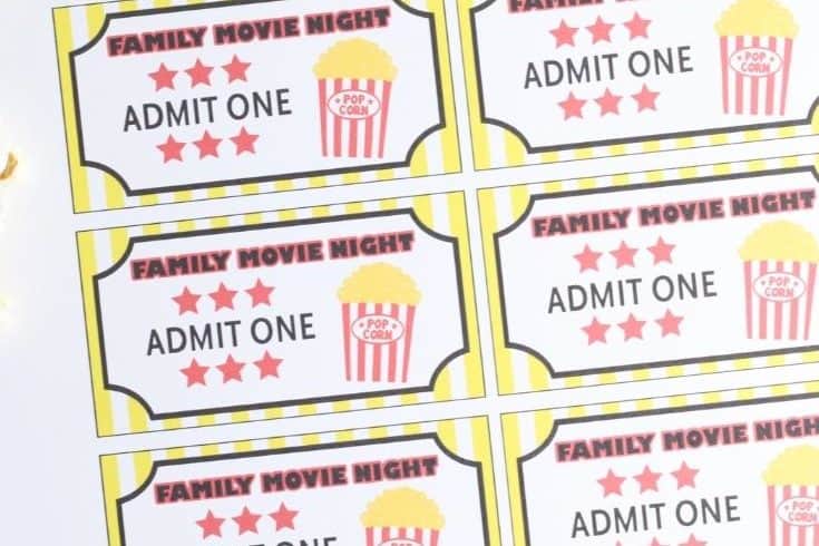family movie night tickets
