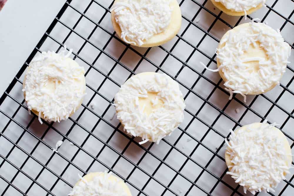 step 2 top cookies with icing and frosting