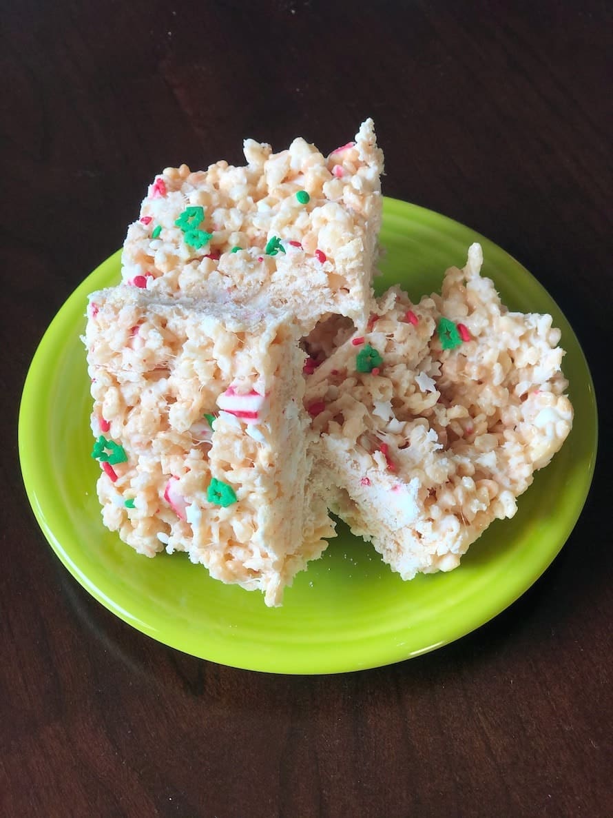 3 Christmas Rice Krispie Treats