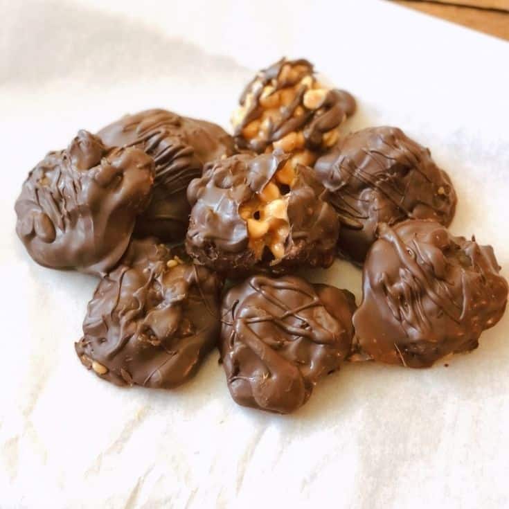 Goonies Baby Ruth Inspired Clusters