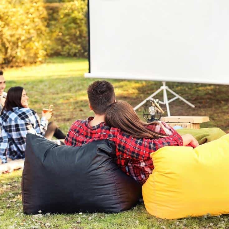 outdoor movie night