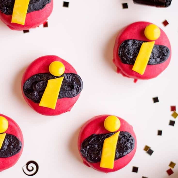 Incredibles Treats: No Bake Cookie Snacks for the Disney Movie