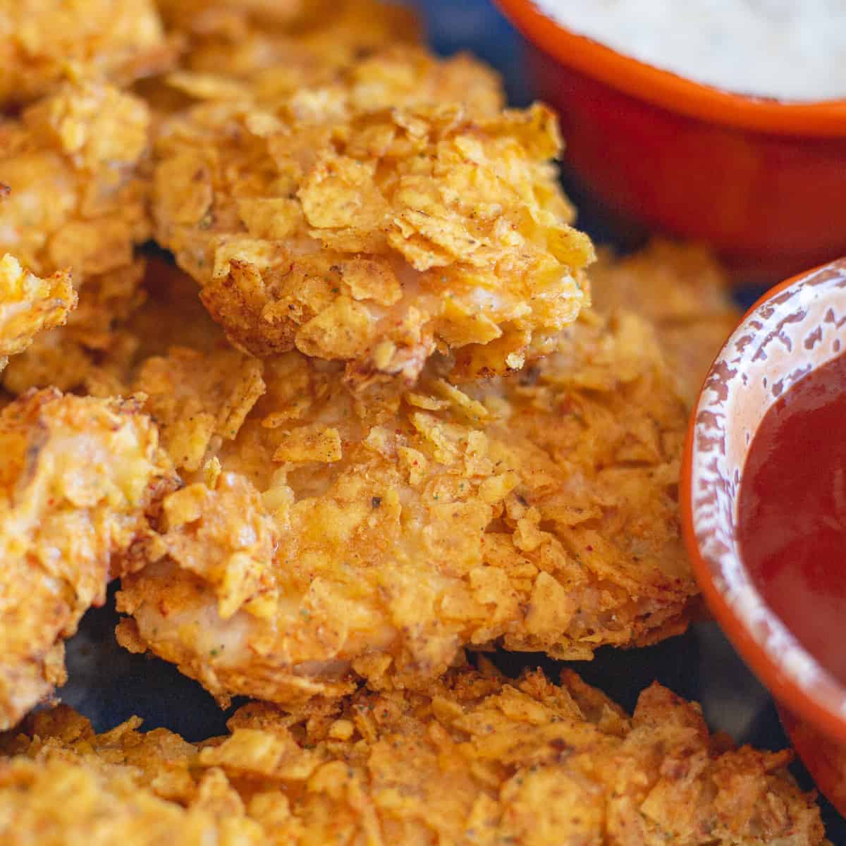 Crispy Air Fryer Popcorn Chicken Recipe - Erhardts Eat