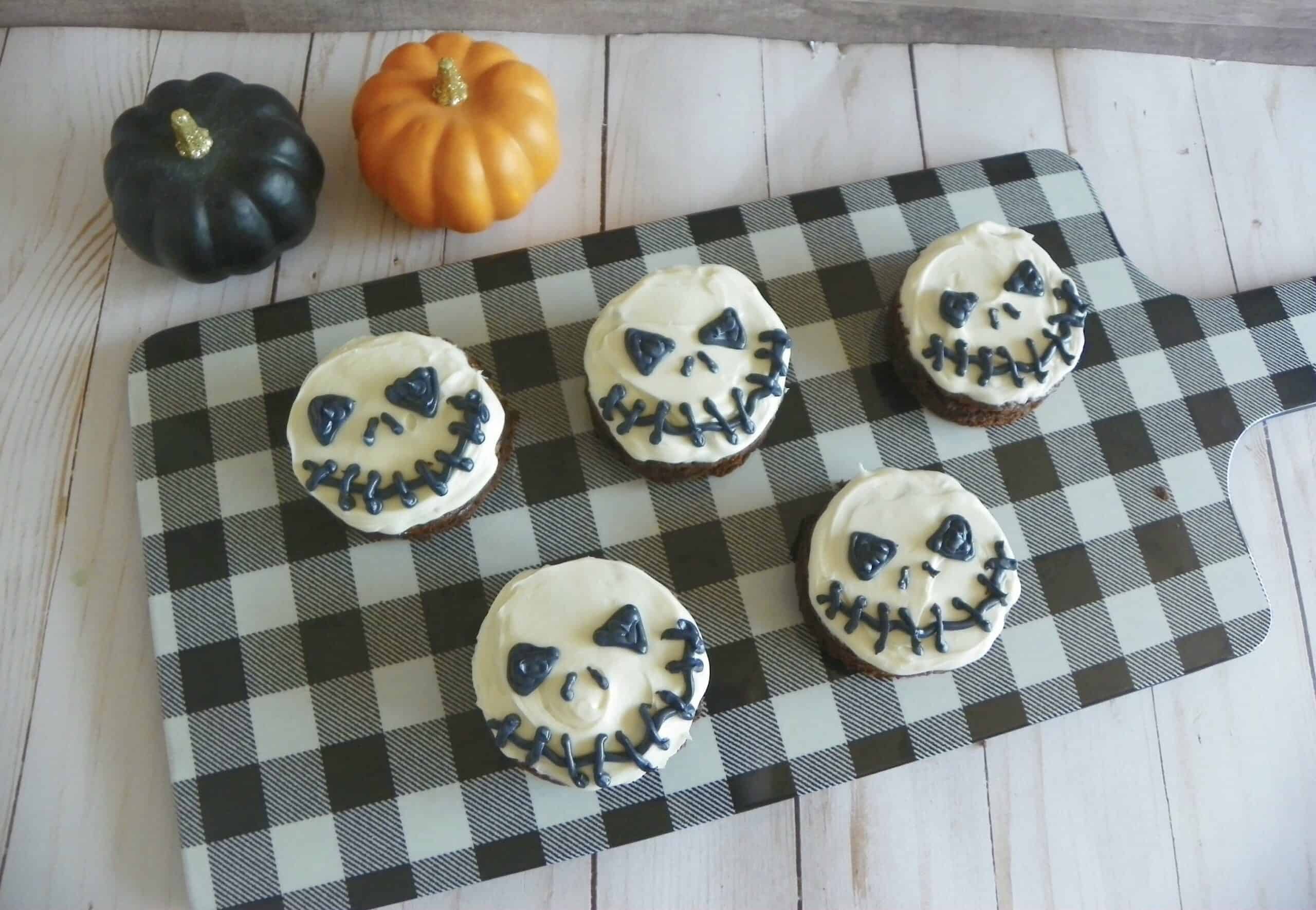 Jack Skellington Nightmare before Christmas brownies