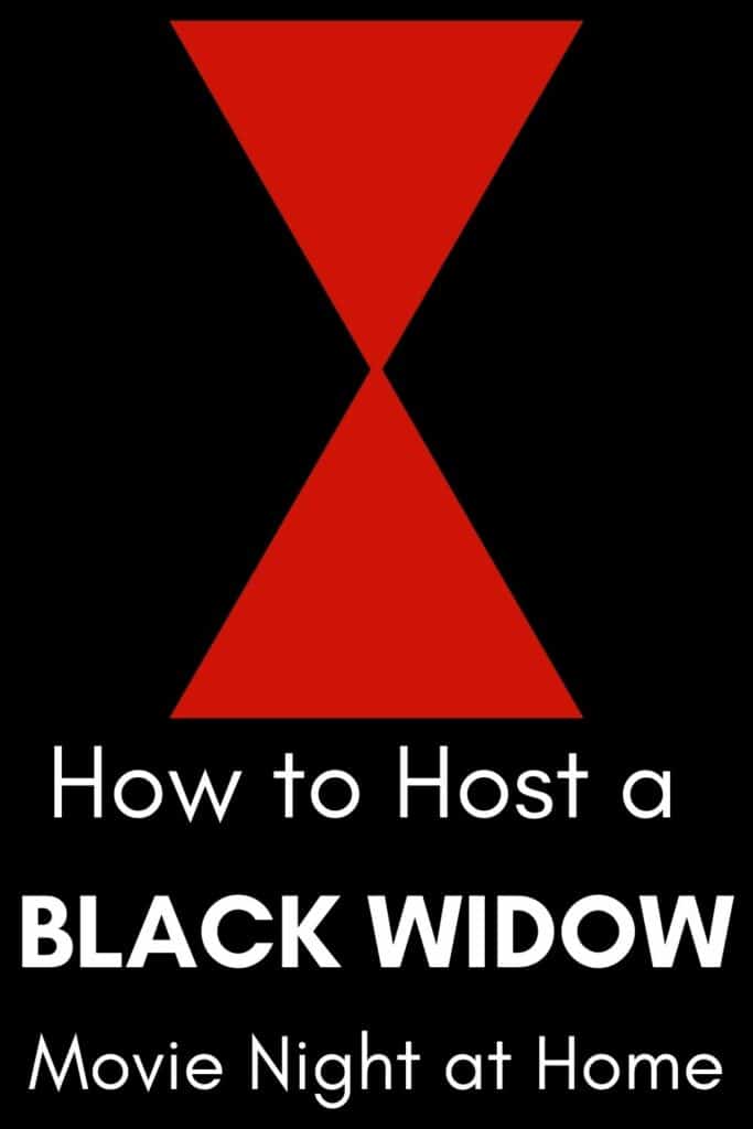 how to host a black widow movie night at home