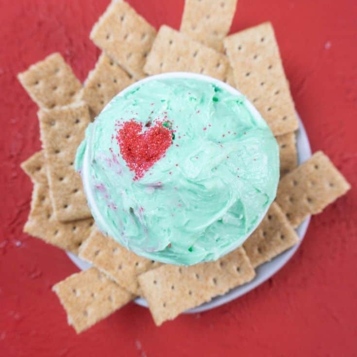 Grinch Dip Party Recipe | Easy Christmas Grinch Cookie Dip