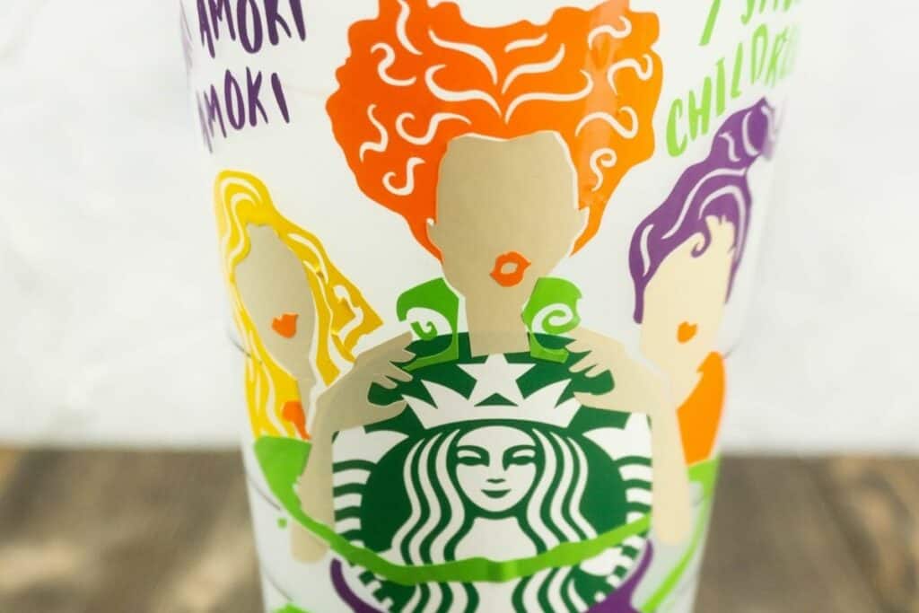 free diy hocus pocus starbucks cup