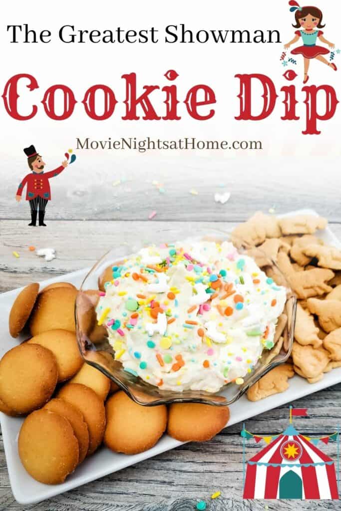 greatest showman cookie Dip