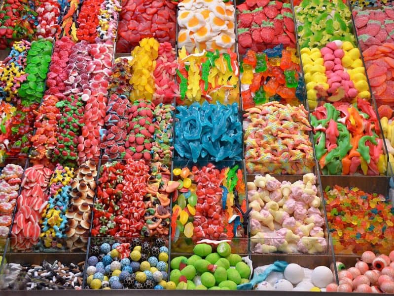 assorted candy