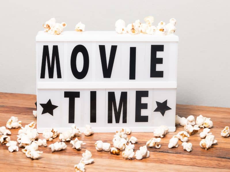 movie time sign