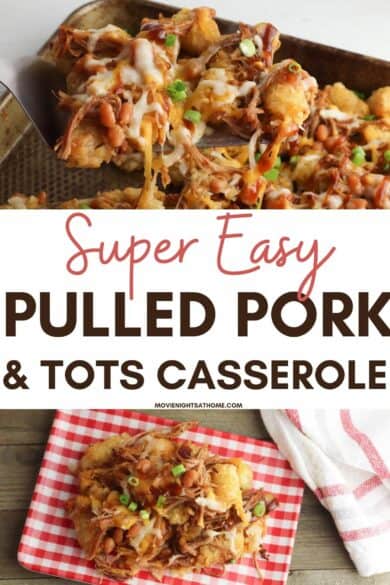 Best Tater Tot Pulled Pork Casserole Recipe (Great for BBQ Leftovers!)