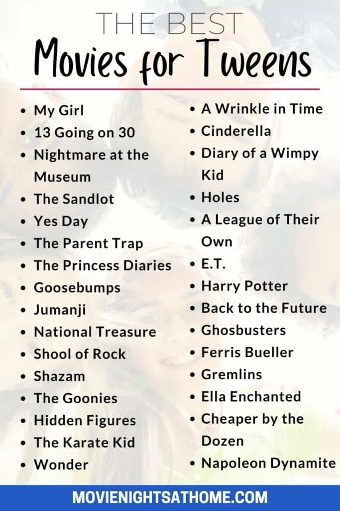 50 Best Movies For Tweens Girls And Boys 11 13 Year Olds netflix-movies-2025-new-releases-kids-c-steven-waters