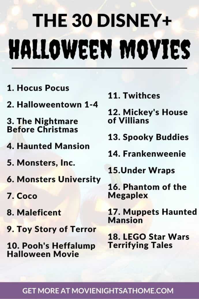 disney+ halloween movies