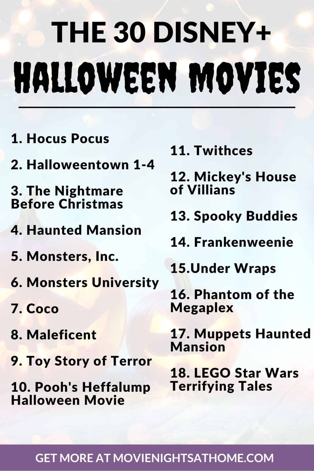 disney halloween movies ghost
