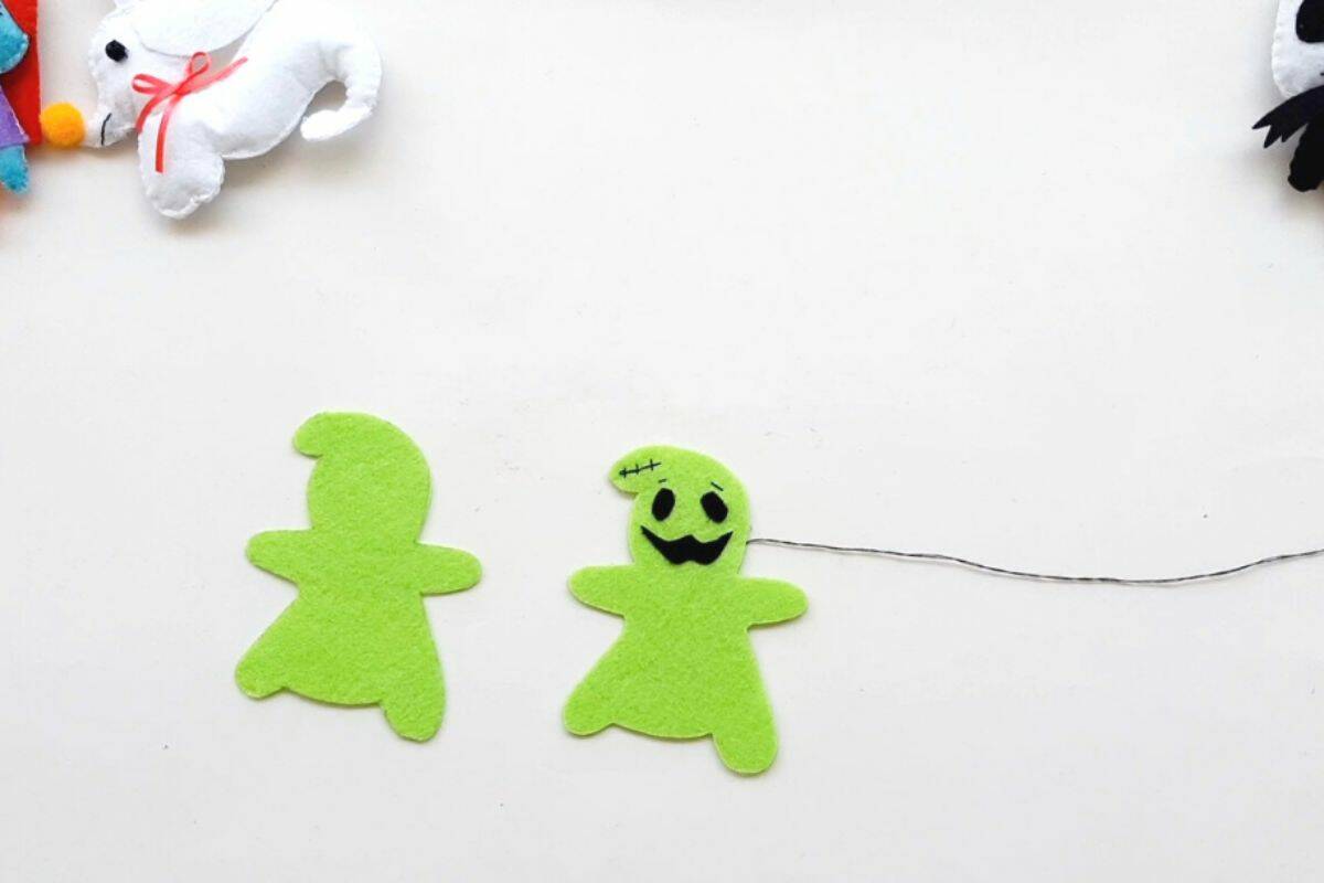  oogie boogie plushie step 1