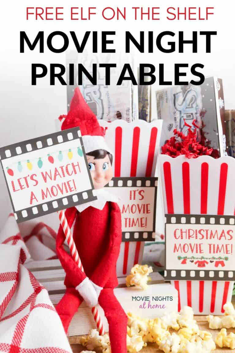 Free Elf on the Shelf DIY Props for a Christmas Movie Night Free Elf on the Shelf DIY Props for a Christmas Movie Night