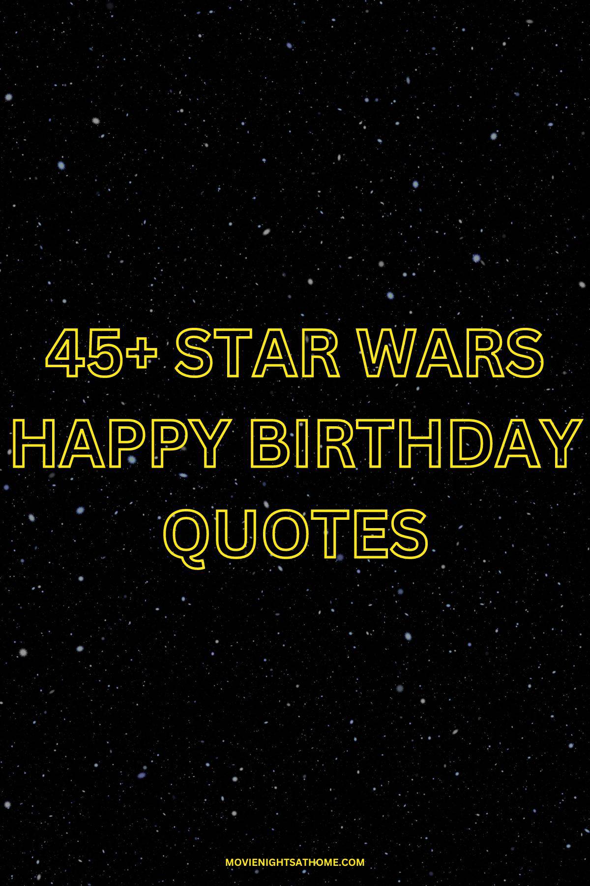 5O Best Star Wars Quotes for Geeks · The Inspiration Edit