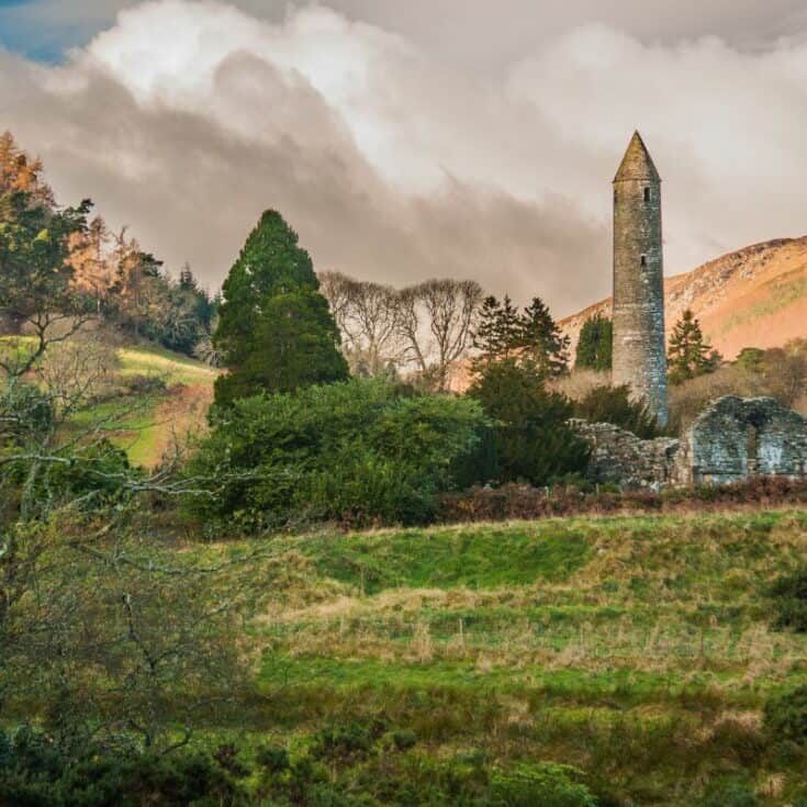 romantic Irish countryside