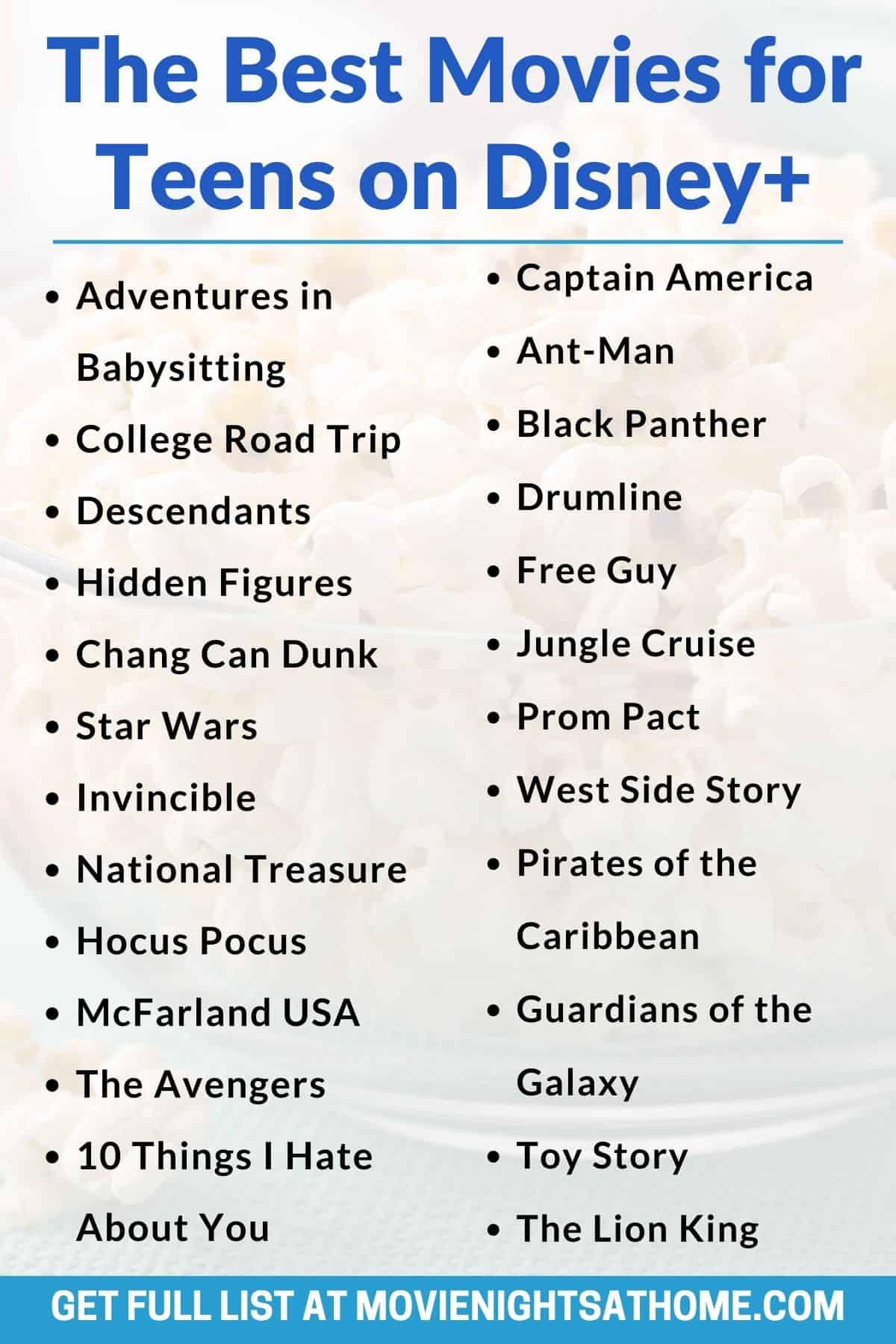 25 Best Movies for Teens on Disney Plus Right Now (2025)