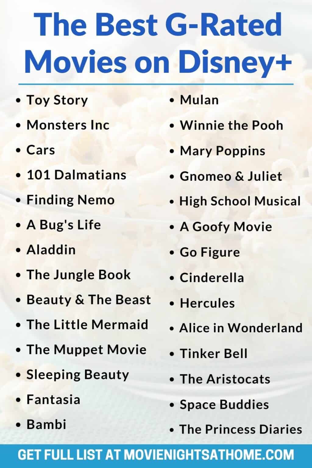 50+ Best G-Rated Movies on Disney Plus for Kids: 2023