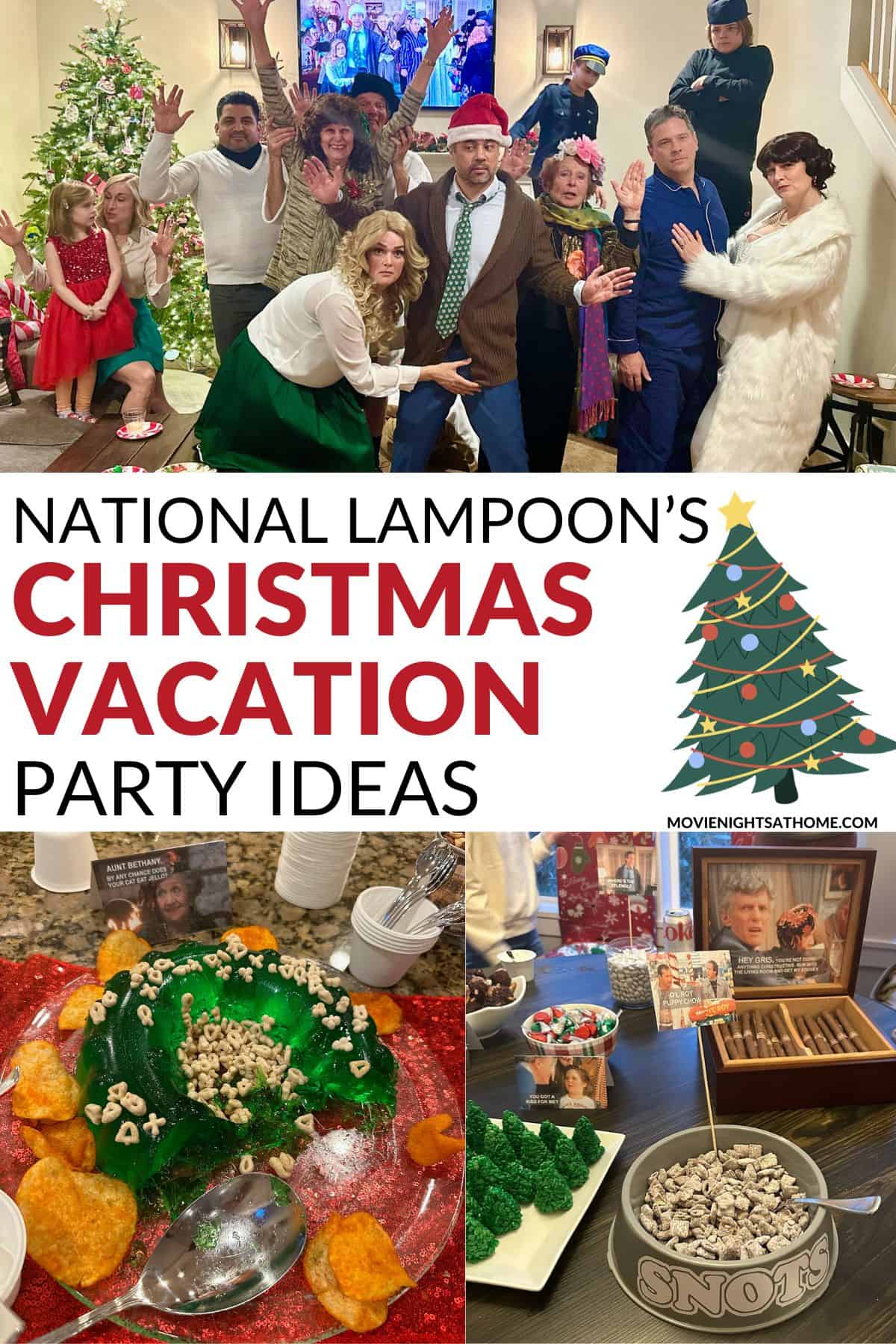 national lampoons christmas vacation party ideas 